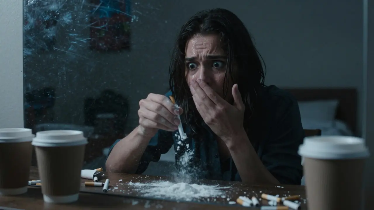 Jak se chová člověk na kokainu? Fyzické a psychické účinky a rizika