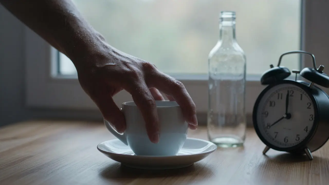 Jak se projevují abstinenční příznaky u závislosti na alkoholu?